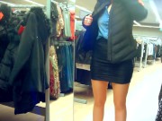  MILF IN TIGHT MINISKIRT AND HIGH HEEL 15/16