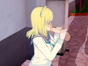 Love Live! Sunshine!! - Mari Ohara Pleasures a Fan 4/16