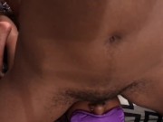 Ebony stud PAPI gets tongue fucked 2/16