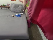 Masturbation on Bulma Badass from closet 1/16