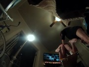 SUBMISSIVE HUSBAND-Fisting a Sissy Big End up