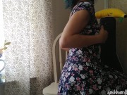 Hairy Amateur Fingering in a Sundress 2/16