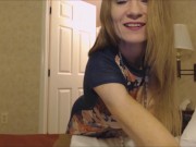 Girlfriend JOI in Hotel Room w/ Countdown Julie Snow Jerk Off Encouragement 4/16