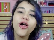 Lila Jordan, Mini dildo, blow job 10/16