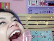 Lila Jordan, Mini dildo, blow job 4/16