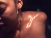 Ky jelly plus hot wet car sex leads to creampie in my ebony pussy 6/16