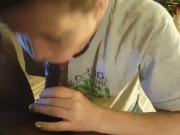 Finger Licking Cum Swallowing Wife Empties My BBC 11/16