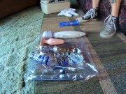 Chassidy Lynn - Smoking MILF, POV Anal Toy DP Fun, Hardcore Fuck, CumShot 1/16