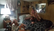 Hot sister fucks brother while wanking - Teen step sister walks in on us and watches me fuck hot milf while smoking