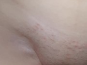 Boobaby riding Boobear in the car at the truck stop headed on vacation.  14/16