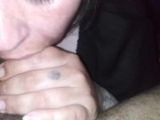 BBW swallows her 3rd load of cum TODAY! 16/16