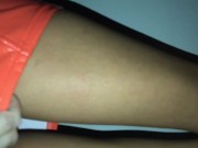 SKINNY BRUNETTE GETS CREAMPIED 2/16