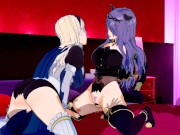 Fire Emblem - Corrin X Camilla 3D Threesome Hentai 1/16