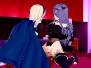 Fire Emblem - Corrin X Camilla 3D Threesome Hentai 2/16