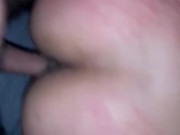 Boyfriend fucks me so hard I squirt and cum. (LOUD MOANING) 10/16