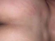 Boyfriend fucks me so hard I squirt and cum. (LOUD MOANING) 3/16