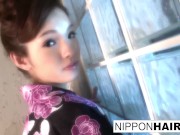 Gorgeous Asian strips off her kimono to have some fun 2/16