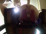 The husband can no longer bear Fisting and sulking 2/16