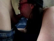 Nerdy Girl Loves Cum In Her Mouth 3/16