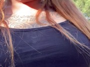 Horny Redhead Seductively Smokes 12/16