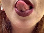 Horny Redhead Seductively Smokes 13/16