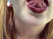 Horny Redhead Seductively Smokes 9/16