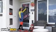 Unique halloween costumes for adults Bangbros - evelin stone gets to suck on a big popsicle this halloween
