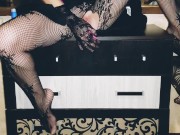 Games with a beautiful mistress. Masturbation. Kegel Balls. Fuck her. 7/16