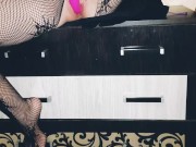 Games with a beautiful mistress. Masturbation. Kegel Balls. Fuck her. 9/16