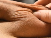 Кончил от безумно красивого массажа члена 7/16