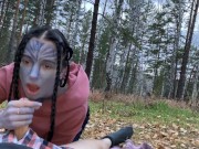 Cute Alien from Area 51 like dick (Avatar Cosplay) - MaryVincXXX 3/16