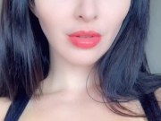 Larkin Love drains a fan's cock on Snapchat 2/16