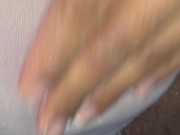 Mi coño viniendose con mis calzones puestos 5/16