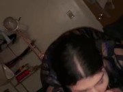 Cheating girlfriend gets load of cum in her mouth 7/16