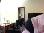 Enjoying hot and heavy Halloween hotel head from my horny voluptuous vixen 2/16