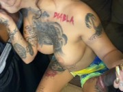 Lil d gets head from the throat goblin 7/16