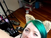 Playful Deepthroat By Cute Emo teen 15/16