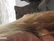 public dark beach fuck with big ass blonde teen creampie and blowjob 13/16