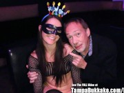 Small Tits Strip Club Gangbang 1/16