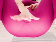 POV FACESITTING AND SQUATS Leggings masturbation | Era 6/16