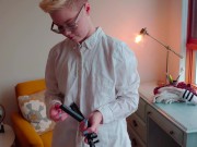 Femboy Begs Teacher for an A in Afterschool Suck and Fuck 1/16