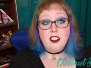BBW reviews and uses Geeky Sex Toys Sailor Girl dildo pussy closeup 5/16