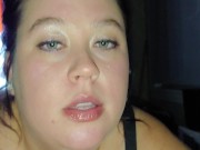 Smoking brunette blowjob beginning 3/16