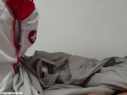 Asian Chinese Nurse Giving a Lovely Blowjob to her Patient (JUNE LIU) ( 刘玥) 2/16