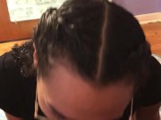 Mind-numbing Blowjob From Babe with The Great Ass