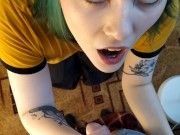 This stunning freaky teen will blow off not only your cock but mind too 3/16