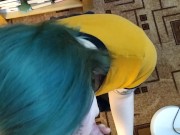 This stunning freaky teen will blow off not only your cock but mind too 7/16