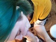 This stunning freaky teen will blow off not only your cock but mind too 9/16