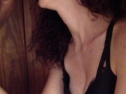 Perky Tits College Girl Sloppy Deepthroat Blowjob Cum on Tits ourbliss 6/16