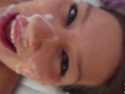 Mein zweites Fickvideo mit krasser Gesichtsbesamung 16/16